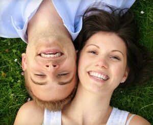 Couple Happy About Same Day Dental Crowns from Hillsboro Dental Excellence